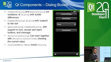 Qt DevDays 2011, Qt Apps with Nokia - Design, Develop, Distribute 4/7 - Outstanding UIs