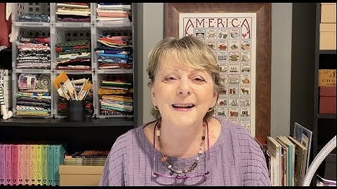 FlossTube #12 / Washing and Ironing . Stitching with Variegated Floss