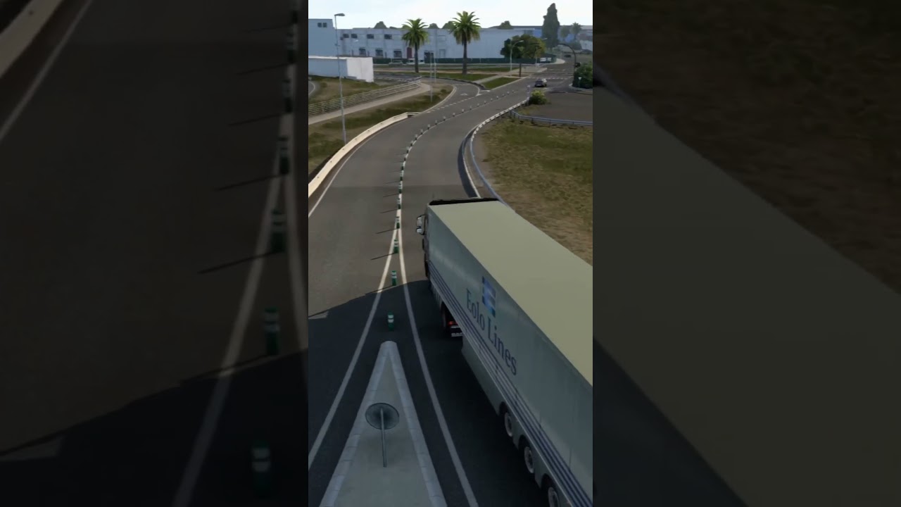 Euro Truck Simulator 2 Barcelona Iberia Spain 