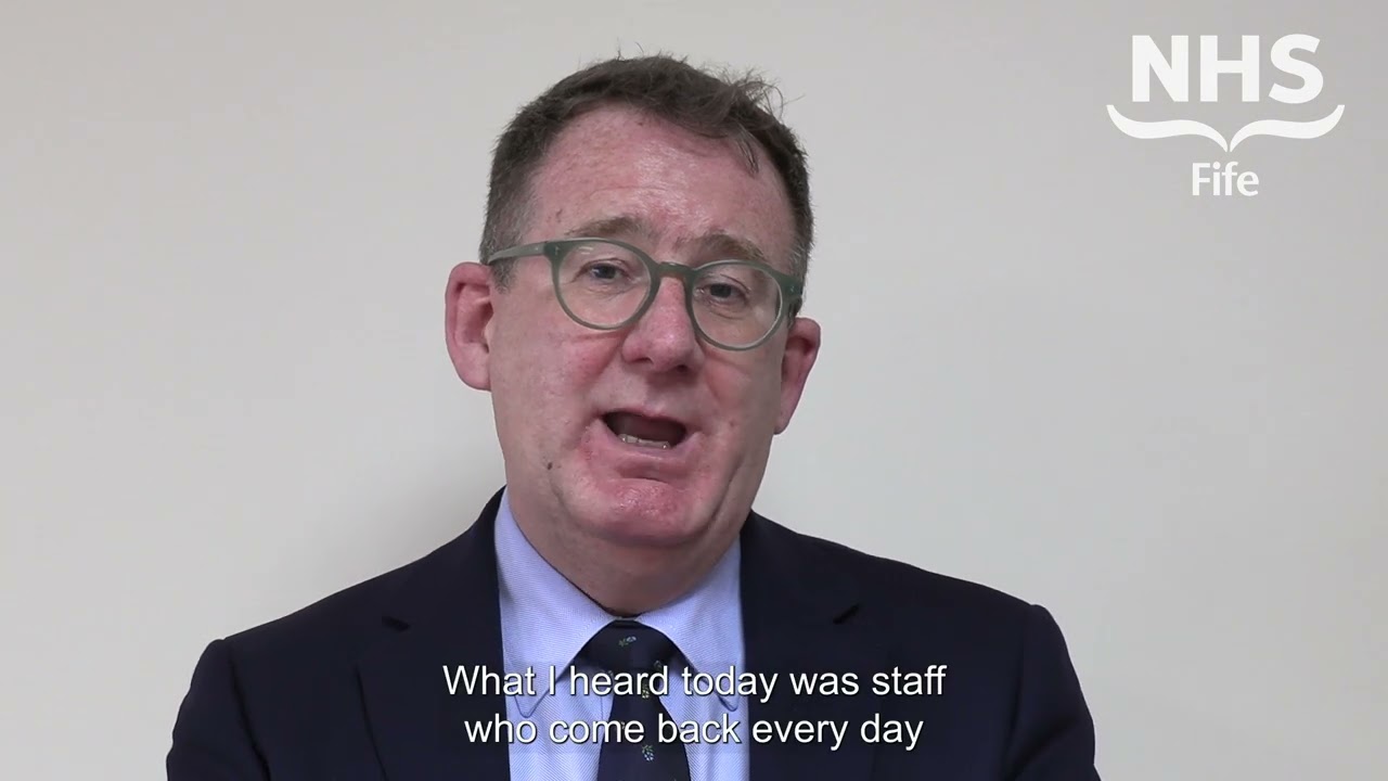 Chief Nursing Officer visits NHS Fife