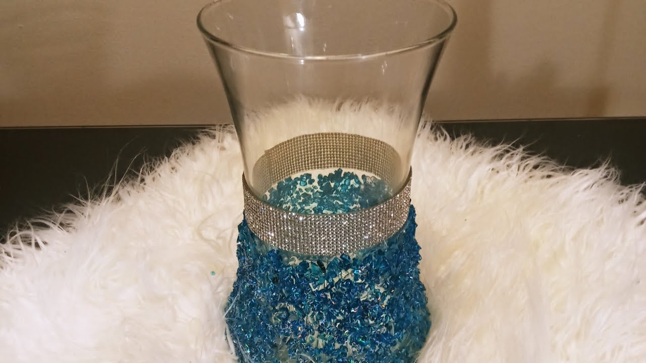 Break up glass pebbles into crushed glass for resin geode art pieces -  safely 