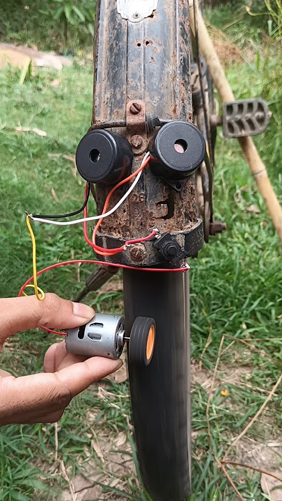 Electric bicycle bell 🔔 #bell #tech #experiment #ytshots