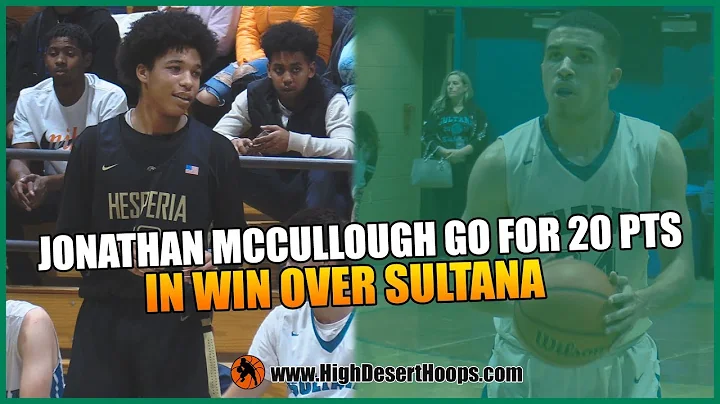 Sultana vs Hesperia | Boys - 12/18/18