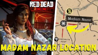 Easy Way To Find Red Dead Online Madam Nazar Location Every Time!