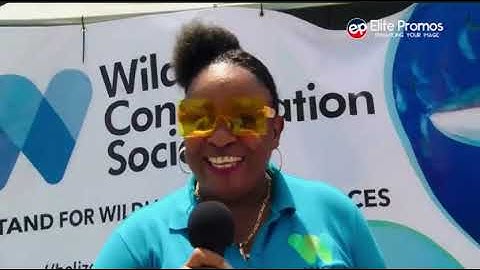 Reef Day Fair 2024 WCS Belize Interview with CTV3 News Corozal