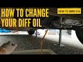How to Change Your Diff Oil - BMW E34