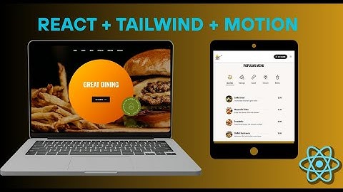 Building a Modern Cafe Website | React + TypeScript + Tailwind CSS + Framer Motion