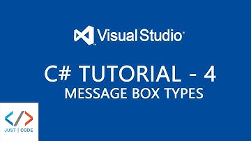 C# Windows Application Tutorial #4  Message Box Types