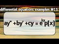 The Method of Undetermined Coefficients -- Differential Equations Examples #11