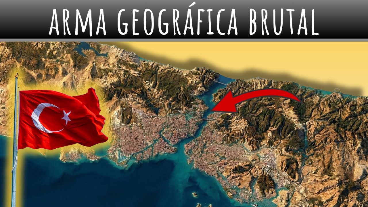 Por Que a Turquia tem a Arma Geográfica MAIS PODEROSA do Planeta? (Estreitos Turcos)