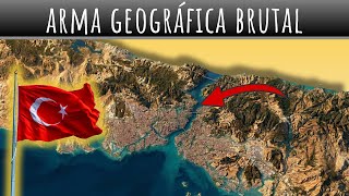 Por Que a Geografia da Turquia faz o Mundo TREMER Estreitos Turcos