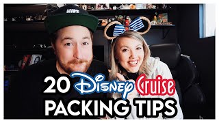 What to Pack on your Disney Cruise // 20 packing tips we wish we knew on our FIRST Disney Cruise