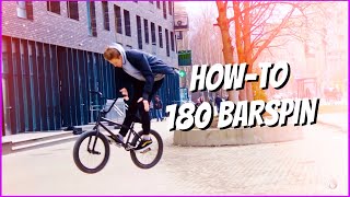 КАК СДЕЛАТЬ 180 БАР | HOW-TO 180 BARSPIN