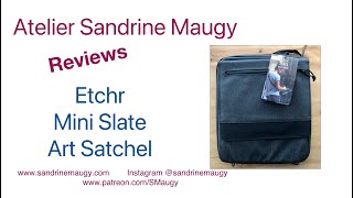 Unboxing Etchr Mini Slate art satchel - Ethical and vegan-friendly art stachel