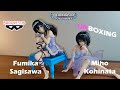 Unveiling the Adorable Idolm@ster Figures - Fumika and Miho Take the Stage! | Banpresto