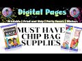 Chip Bags | Must have supplies | Crafting