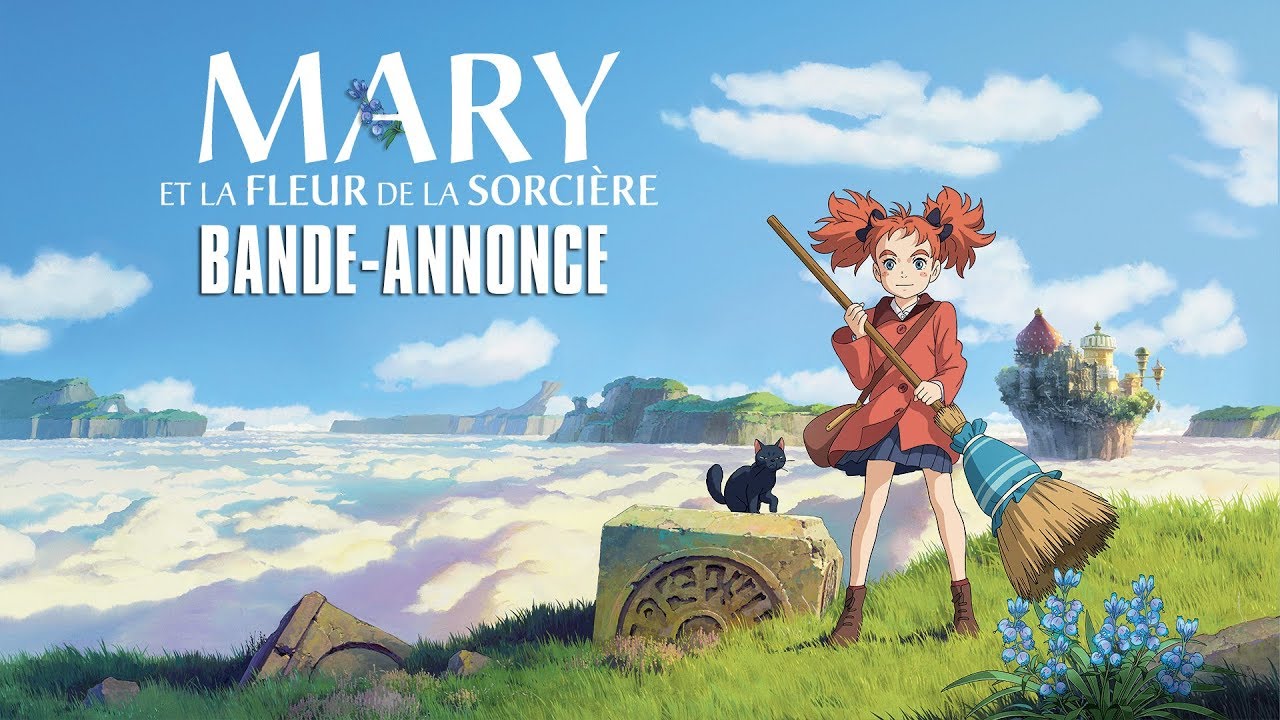 Sortie DVD Mary et la fleur de la sorcière: quand Ponoc ne rivalise pas-  vraiment avec Ghibli - Baz'art : Des films, des livres