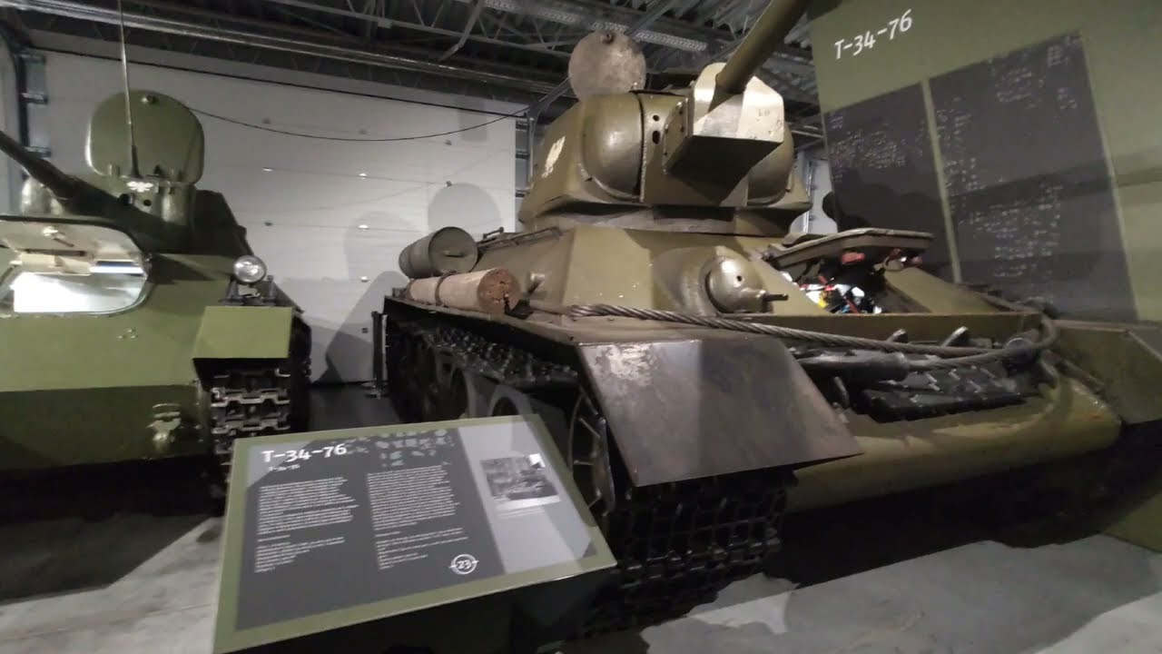 T-34-76 - interior - YouTube