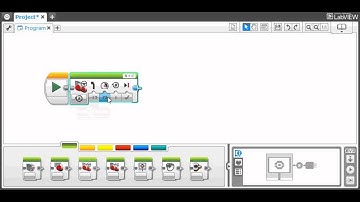 Video #3: How to turn left with the EV3 robot (screen recorder version)
