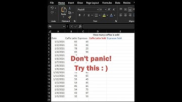 #shorts Excel visualization