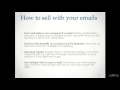 How to write emails that SELL  for Email Marketing