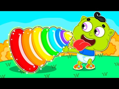 Маша и Леопольд. Разноцветніе круги - Мультик для детей - Lion Family на русском