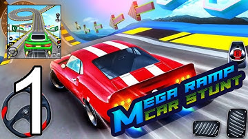 Mega Ramp Car Stunt – Gameplay Walkthrough Part 1 - (iOS, Android)