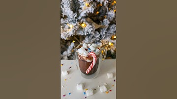 Mini Hot Cocoa #asmr #christmas #aesthetic #holiday #satisfying #hotcocoa #hotchoclate #drink #cozy