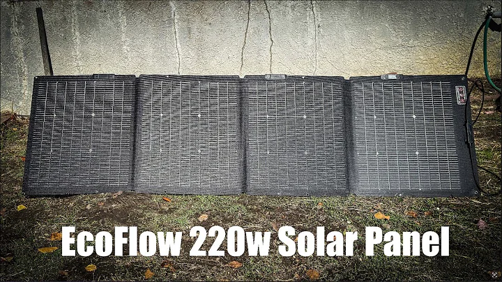 EcoFlow 220W Portable Solar Panel Review