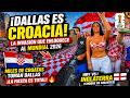 🚨🇭🇷 ¡DALLAS COLAPSÓ! Miles de croatas invaden las calles antes del partidazo Inglaterra vs Croacia