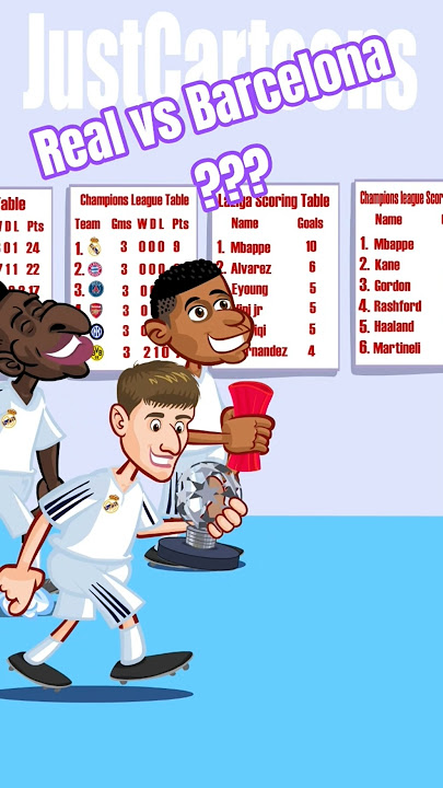 Real Madrid vs Barcelona ??? #football #parody #realmadrid #barcelona #laliga #elclasico