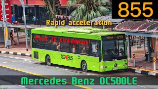 [TTS] SMB63D on 855 Mercedes Benz OC500LE rapid zf ecomat kickdowns & acceleration!