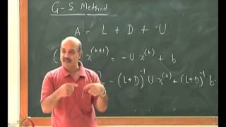 Mod-01 Lec-27 Iterative Methods for Solving Linear Algebraic Equations