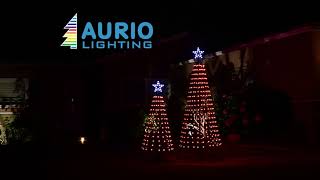 Aurio Pixel Tree 5 and 7 Feet