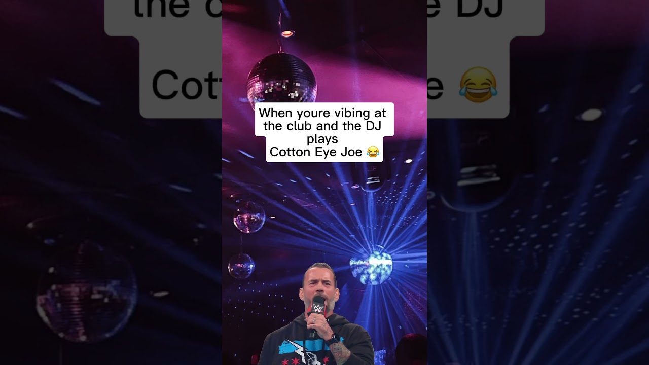 CM Punk at a Nightclub #wwe #cmpunk #wrestling
