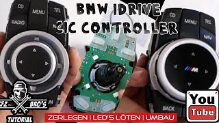BMW I Drive CIC Controller | Disassembly | Soldering LEDs | Instructions |