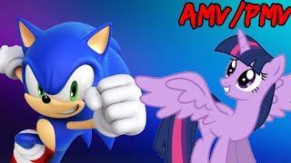 Amvpmv Reach For The Elements Of Harmony - Sonic And Mlp
