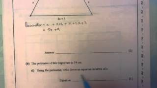 CCEA MATHS HIGHER WINTER 2015 T3 q 19