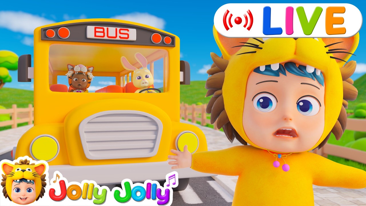 LIVE🔴Learn Vehicles | Wheels On The Vehicles, Surprise Egg Vehicles ...