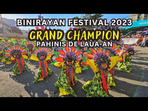 Grand Champion of the Binirayan Festival 2023 Ati Competition ...