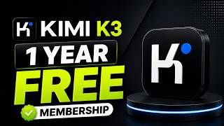 Kimi K3 Pro 1 Year FREE 😱 | Get 365 Days Membership for FREE! screenshot 5