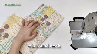 New Pintuck Yoke Neck Design Easy Cutting and Stitching