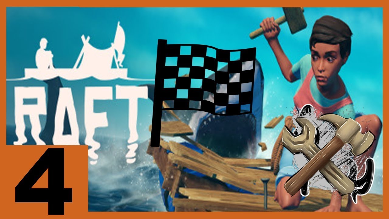 raft Creative mode - finish the raft - YouTube