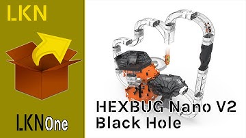 Unboxing of Hexbug Nano v2 Black Hole Set