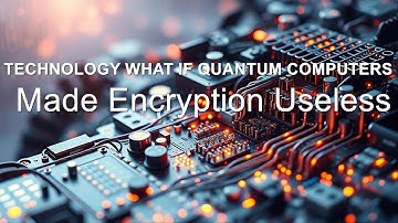 Technology  What If Quantum Computers Made Encryption Useless