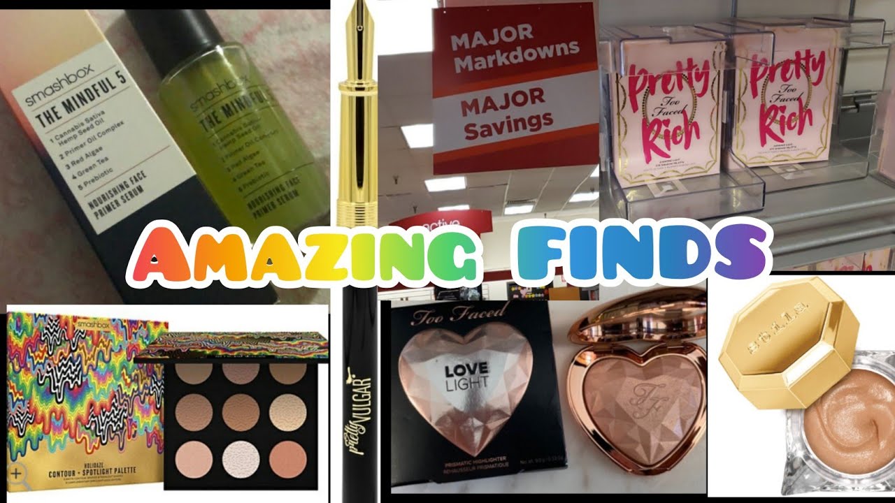 NEW MAKEUP AT TJ MAXX Too Faced pretty Rich Palette, Laura Mercier