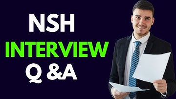 Top 20 NSH Interview Questions and Answers for 2025