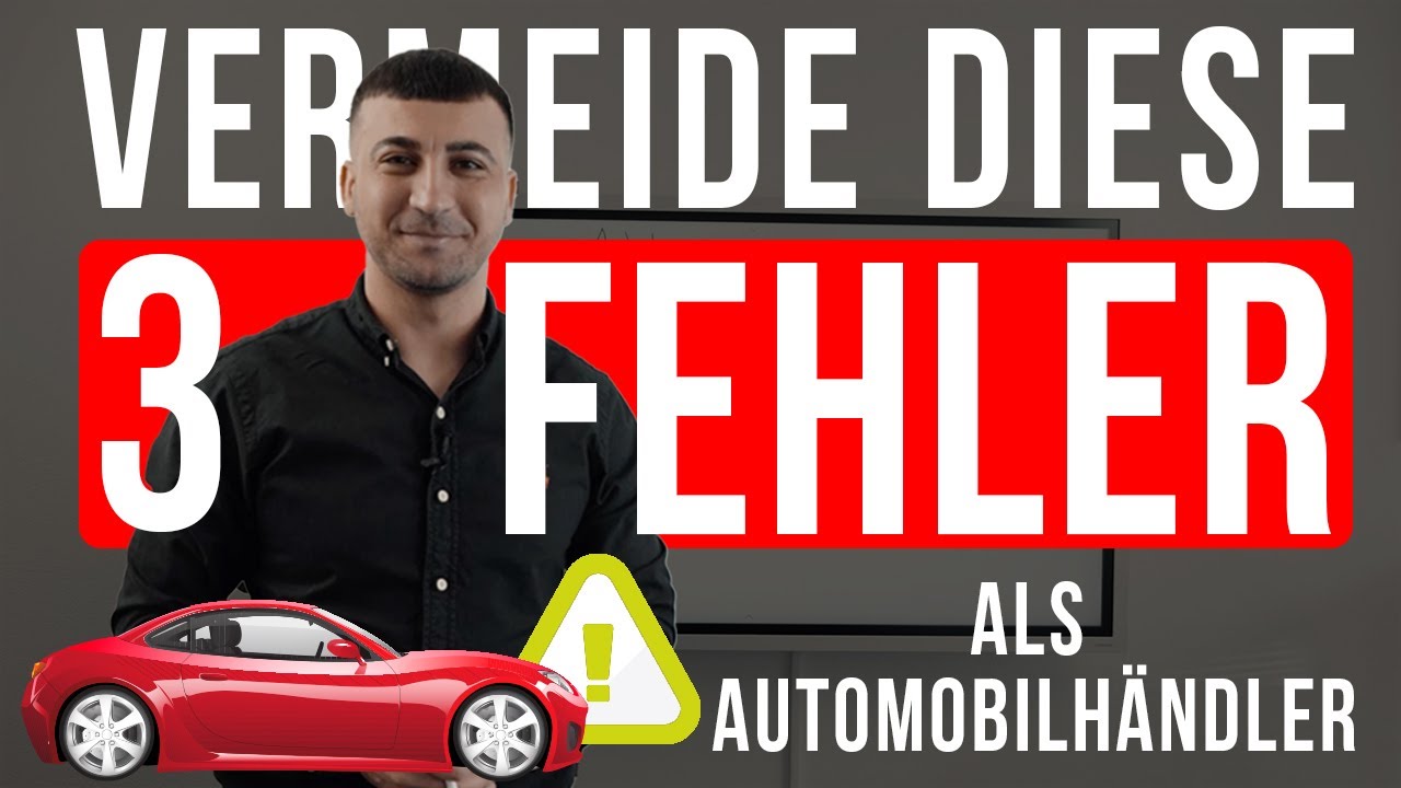 Wie du deinen Automobilhandel richtig aufbaust