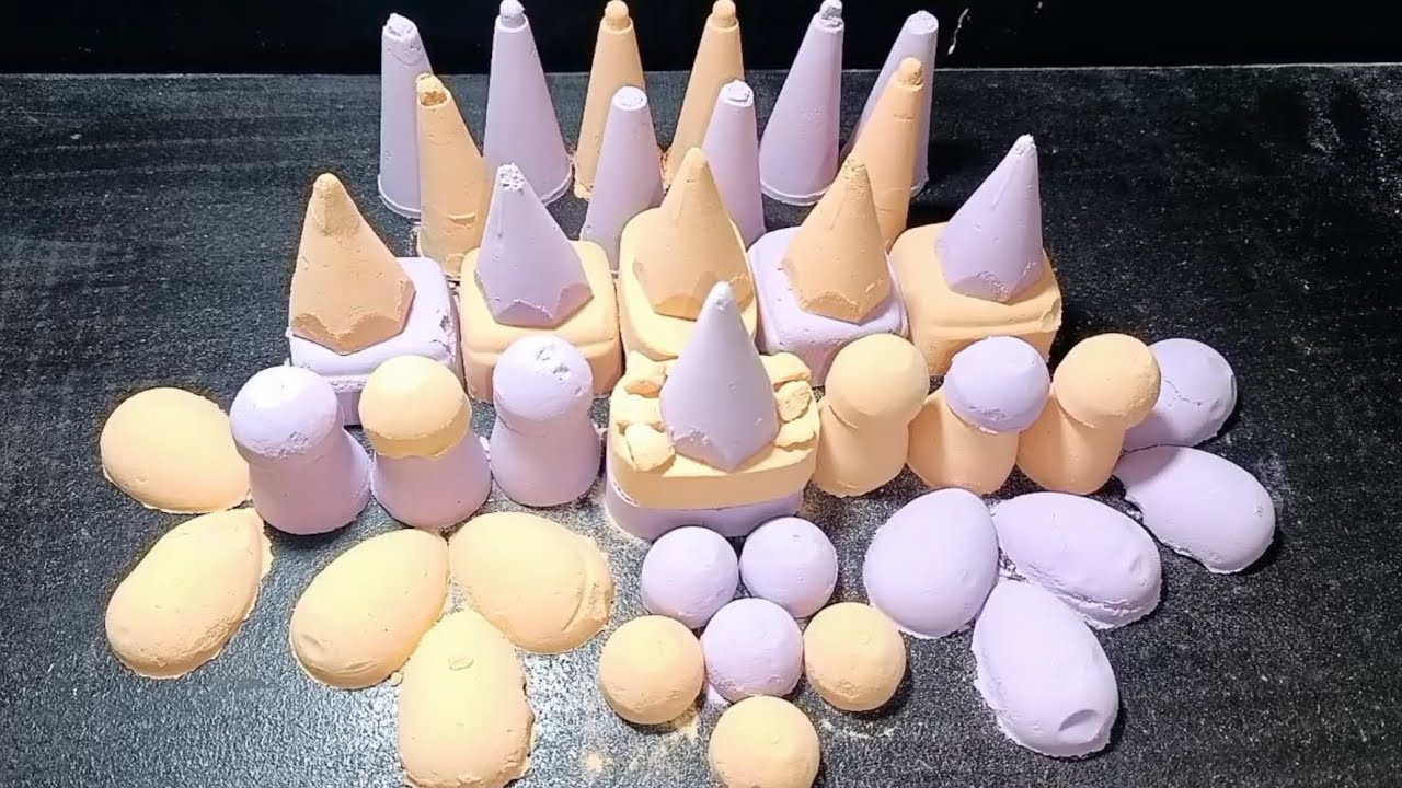 Dusty crunchy baking soda crush || satisfying and relaxing