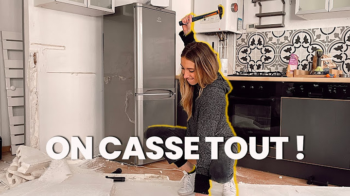 Premier jour des travaux (jour 2 sur 24 pour emménager)